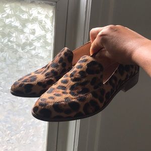 Madewell Frances Loafer - Leopard Size 6